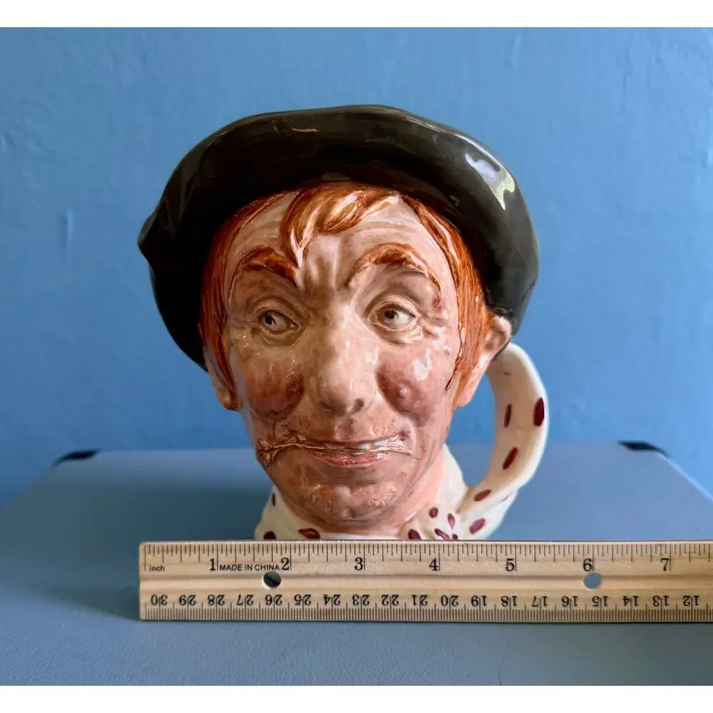 Royal Doulton Jarge Character Jug 1949 Toby Made in England D6295 Vintage 6.5